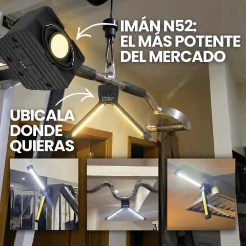 Luz magnética profesional 7 en 1 - Magic Light